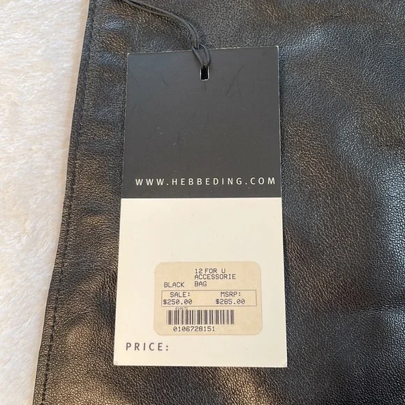 Hebbeding leather crossbody bag